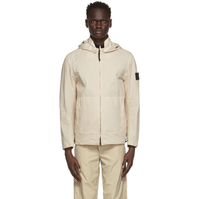 Stone Island Off-White Cordura® Detachable Hood Jacket Stone Island