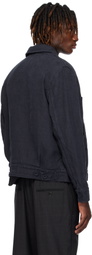 CASEY CASEY Navy Johnsen Jacket
