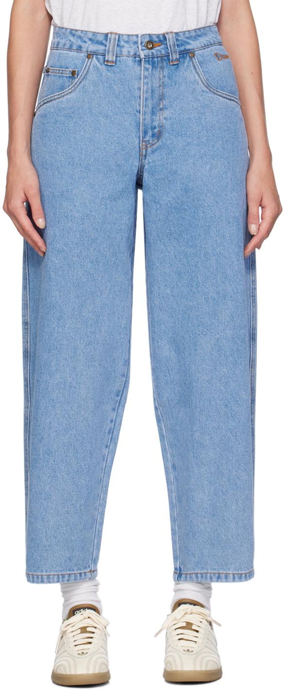 Dime Blue Classic Baggy Jeans