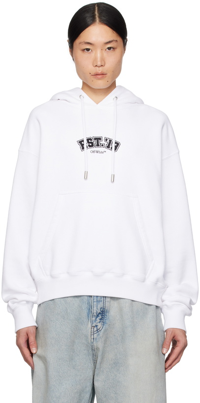 Photo: Off-White White Skate Hoodie