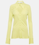 Proenza Schouler White Label cutout jersey shirt