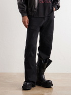 Balenciaga - Venom Buckled Leather Boots - Black