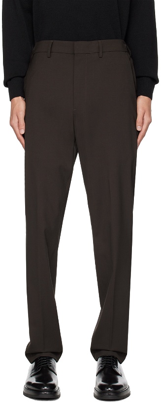 Photo: Dunhill Brown Tailored Trousers