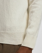Stone Island Pullover Raw Hand Cotton White - Mens - Half Zips