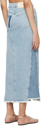 Holzweiler Blue Louisa Denim Maxi Skirt