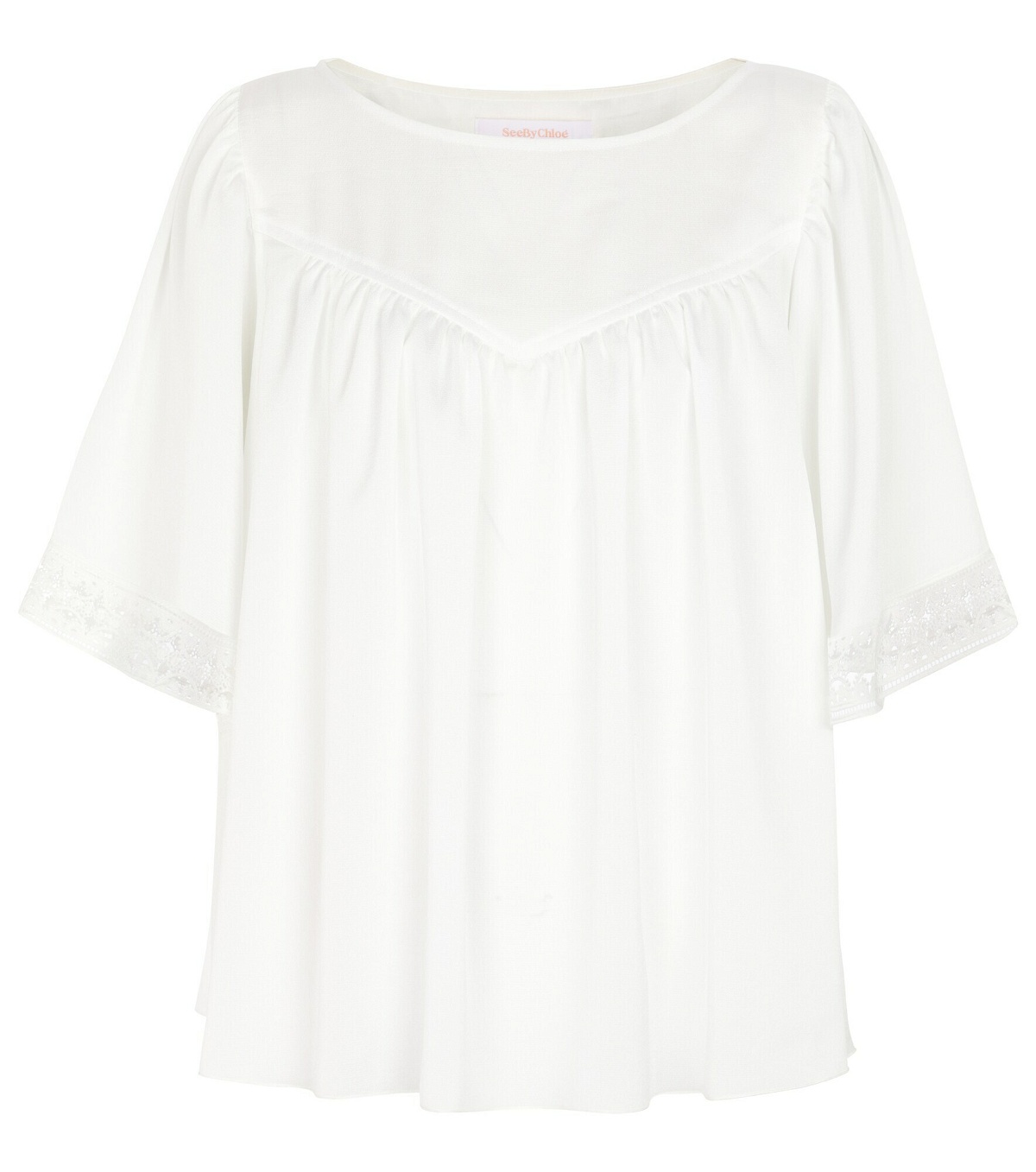 See By Chloe - Lace-trimmed blouse See by Chloe