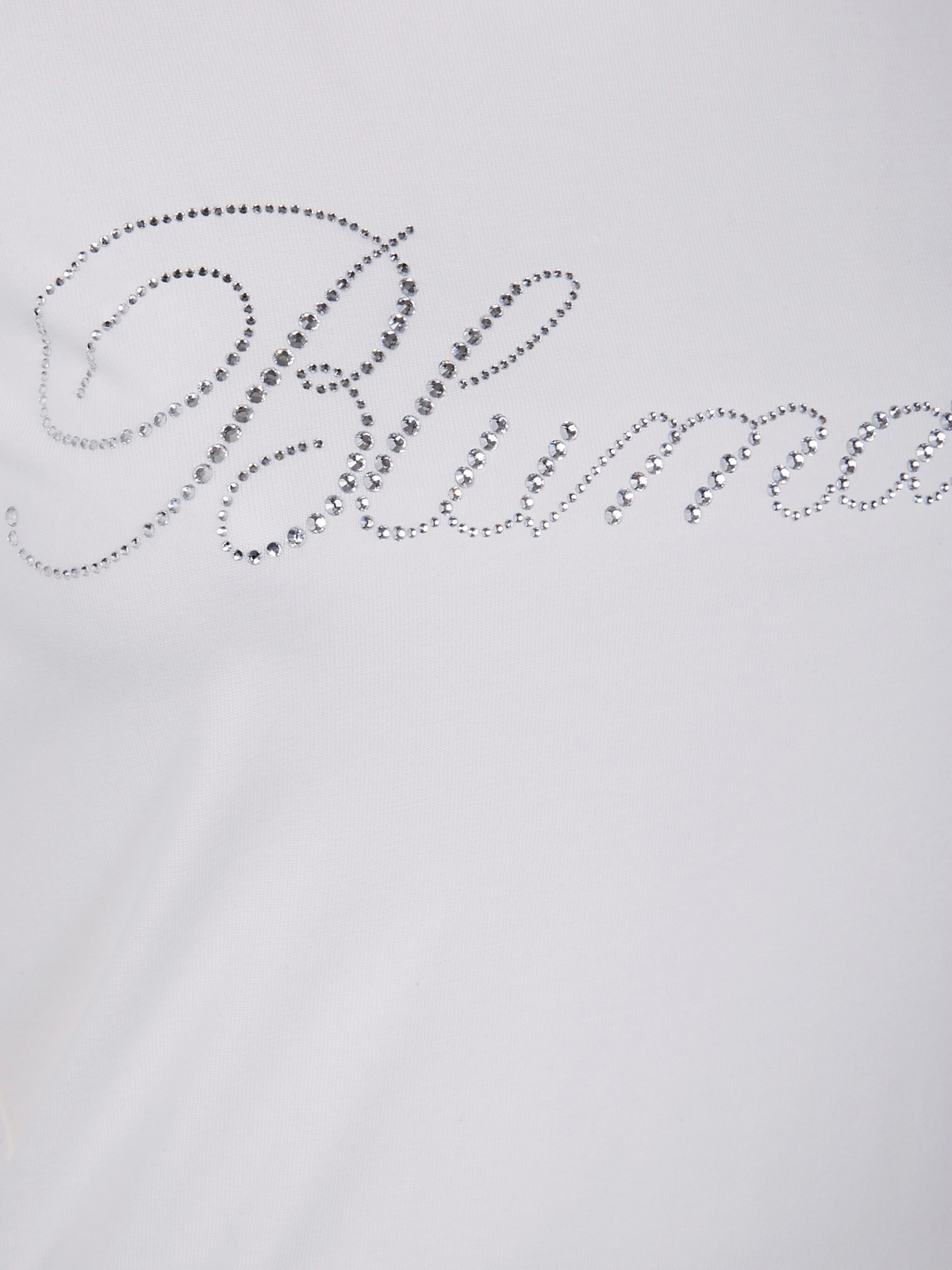 Blumarine Jersey T-Shirt in White