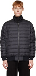 Moncler Black Reversible Narbonaise Down Jacket