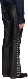 Deadwood Black Dali Leather Pants