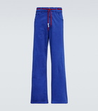 Marni Mid-rise straight cotton-blend pants