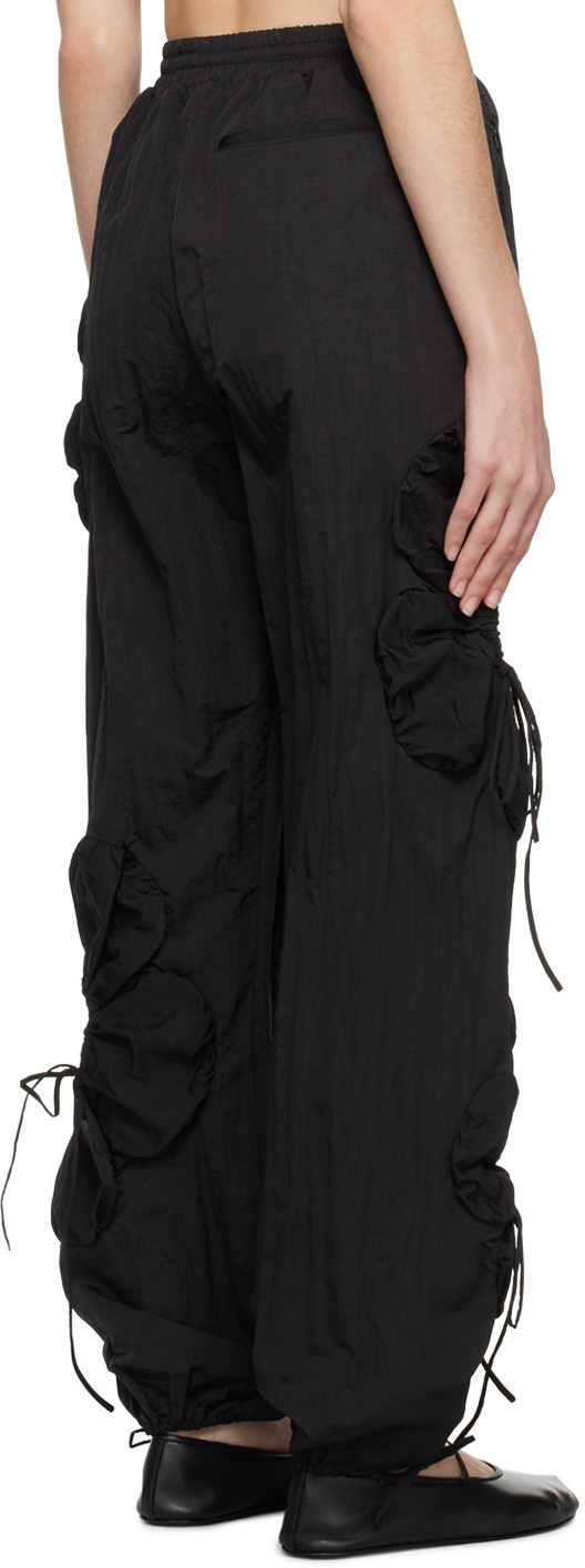 J.Kim Black Flower Trousers