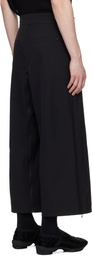 A. A. Spectrum Black Paso Convertible Trousers