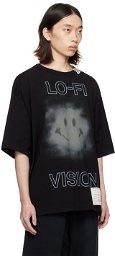Miharayasuhiro Black 'Lo-Fi Vision' T-Shirt