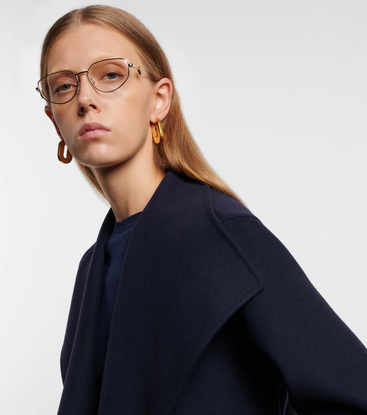 【関税＆送料込み】Fendi Ff Diamond Eyeglasses FF Diamonds cat-eye glasses in black - Fendi | Mytheresa