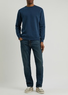 Colorful Standard Cotton Sweatshirt Blue
