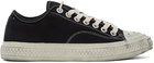 Acne Studios Black Faded Sneakers