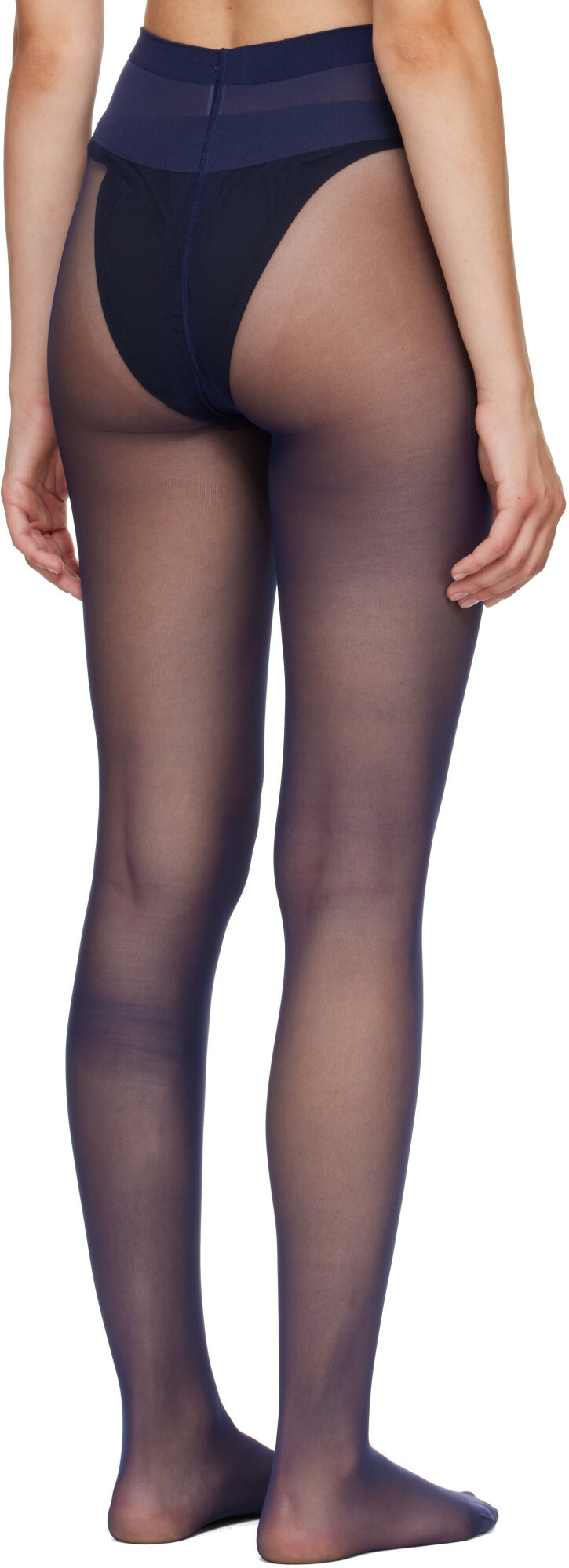 Wolford Navy Individual 20 Tights