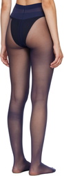 Wolford Navy Individual 20 Tights