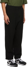 Undercover Black Wool Elastic Waist Trousers