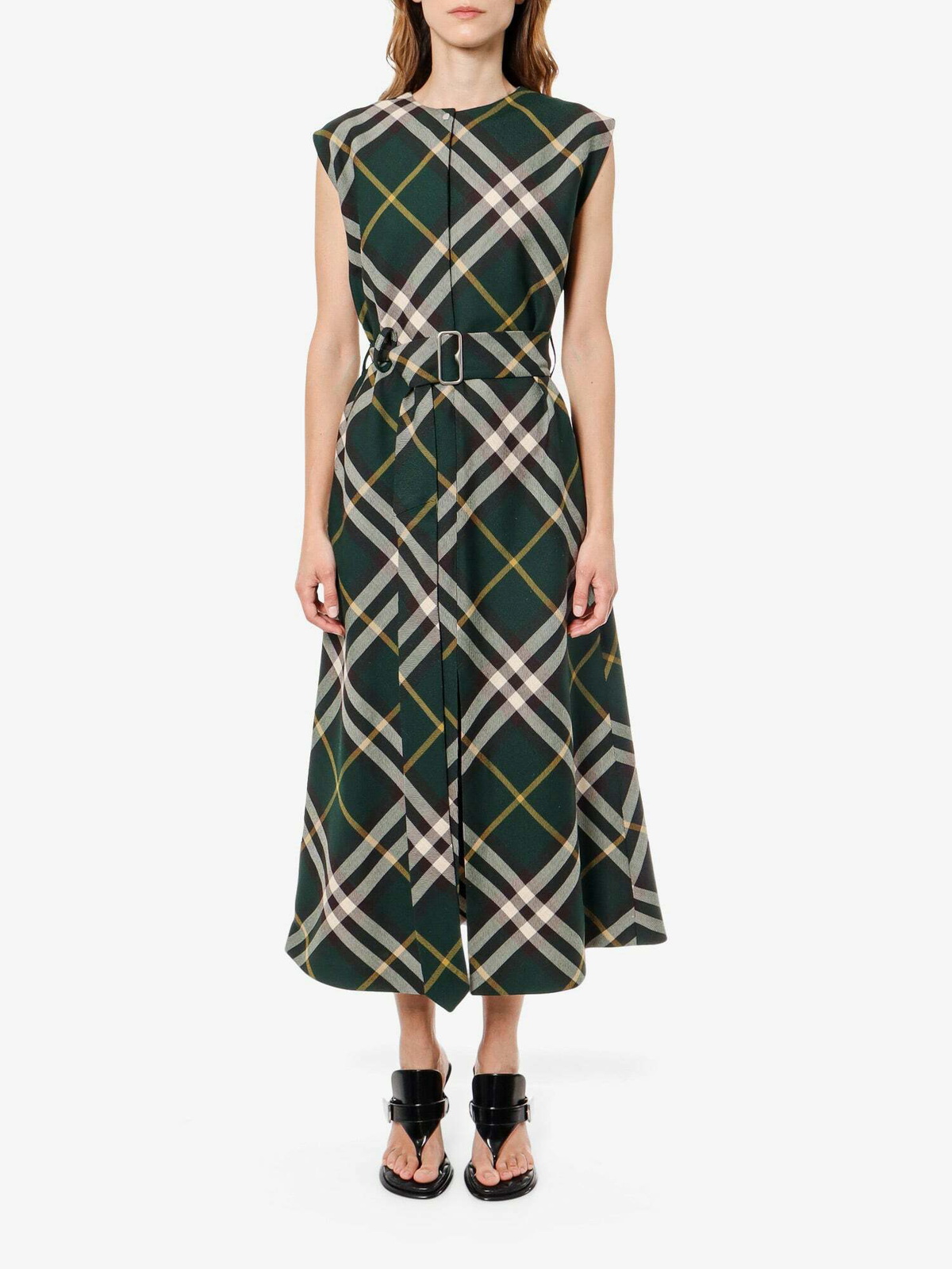 【送料&関税込】Burberry Graphic Print Asymmetric Dress Burberry Graphic Print Asymmetric Dress | italist