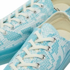 Converse x Golf Wang Chuck Taylor 1970's OX "Snake" Sneakers in Vintage White/Blue Topaz