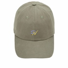 Drake's Men's x Nanga Twill Baseball Cap in Green 