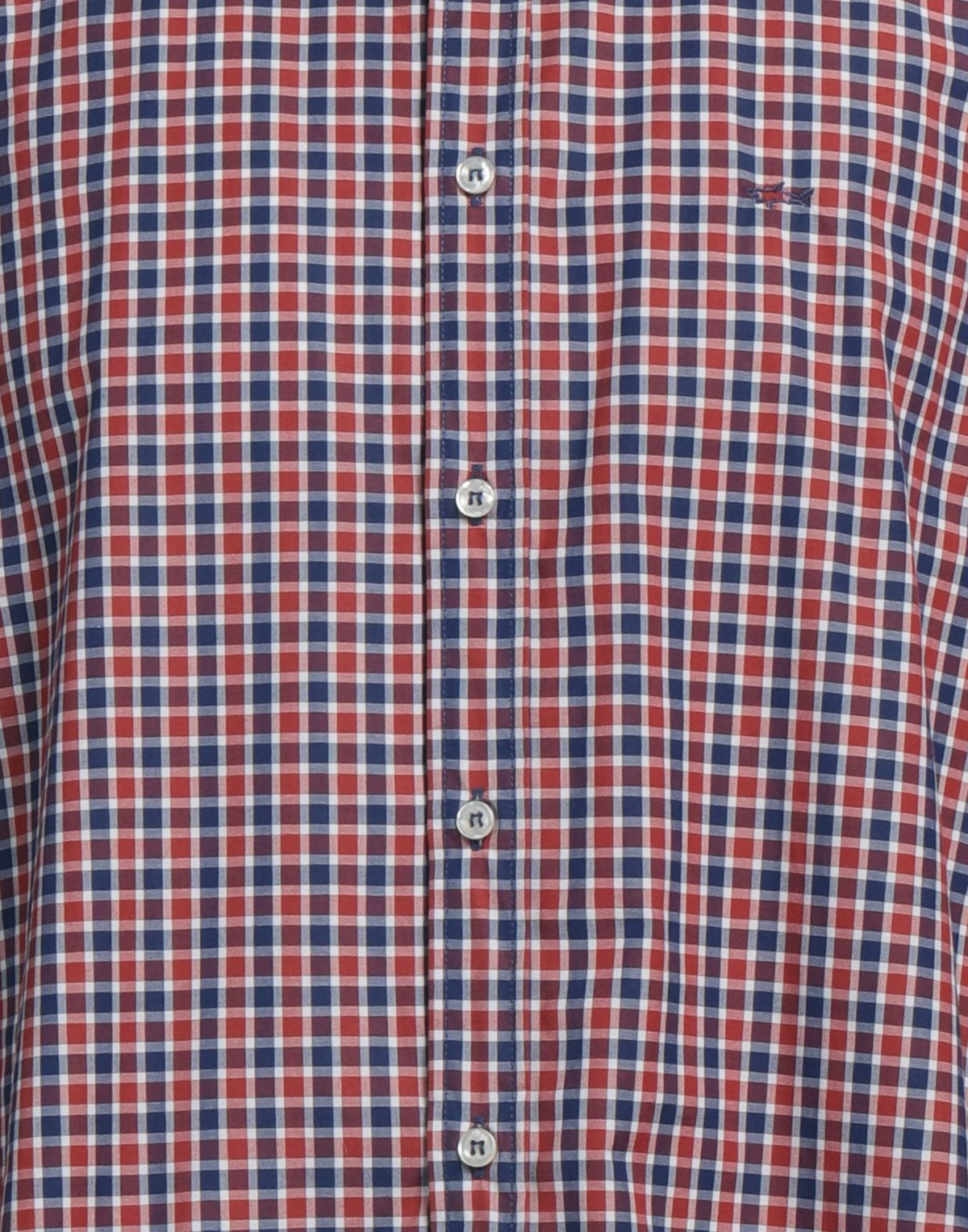 Paul & Shark Mens Shirt Brick