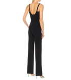 Galvan Corset crêpe jumpsuit