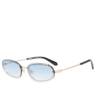 Off-White Sunglasses Off-White Miami Sunglasses in Gradient Blue 