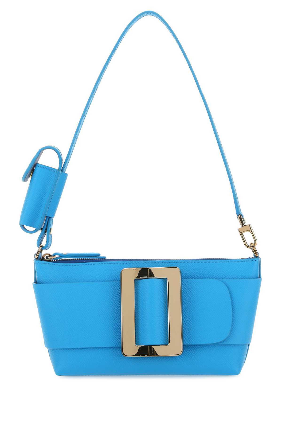 トートバッグ BOYY Light Blue Leather Bobby 18 Soft Shoulder Bag Bobby 18, Epsom – BOYY