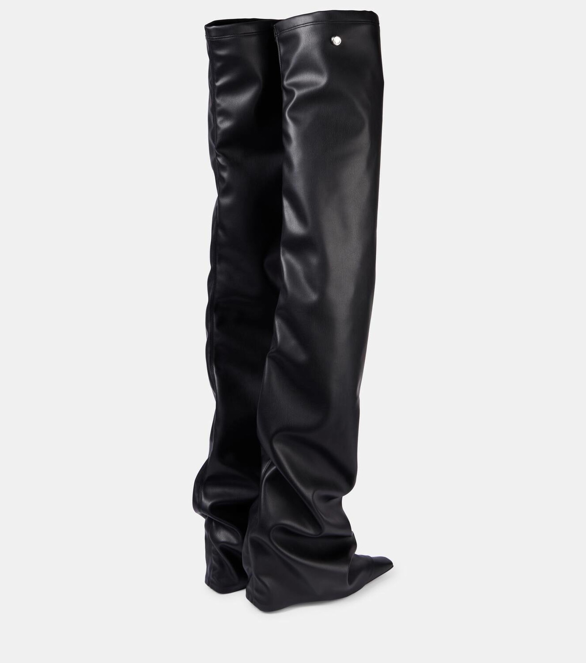 ブーツその他 The Attico Robin Otk Boots THE ATTICO Robin layered leather knee boots | NET-A-PORTER