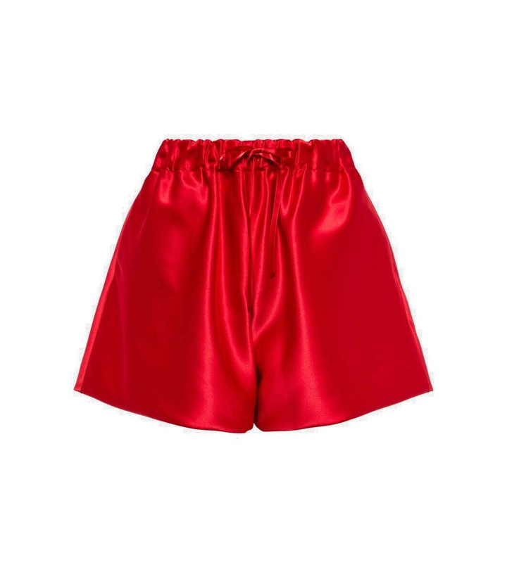 Photo: Simone Rocha High-rise satin shorts