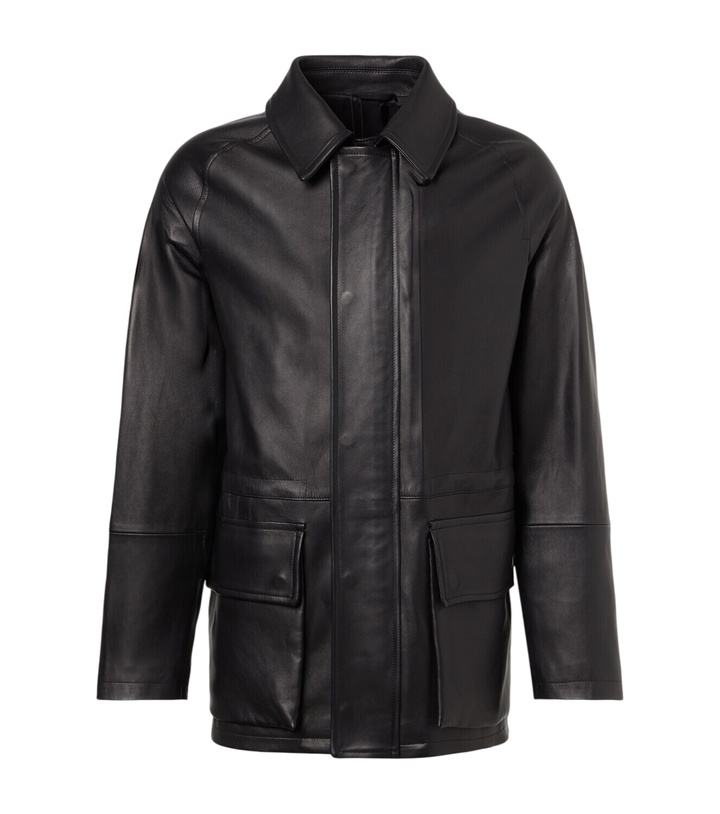 Photo: Saman Amel Leather jacket