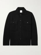 Allude - Virgin Wool and Cashmere-Blend Cardigan - Black