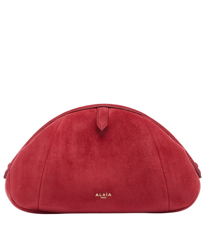 Photo: Alaïa Purse Small suede clutch
