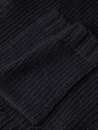 James Perse - Shawl-Collar Cotton-Blend Cardigan - Black