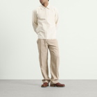 Jacquemus Men's Mecano Cotton Shirt in Off-White