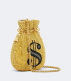 Judith Leiber Couture Money Bag crystal-embellished clutch