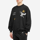 Represent Men's Icarus Sweatshirt in Jet Black