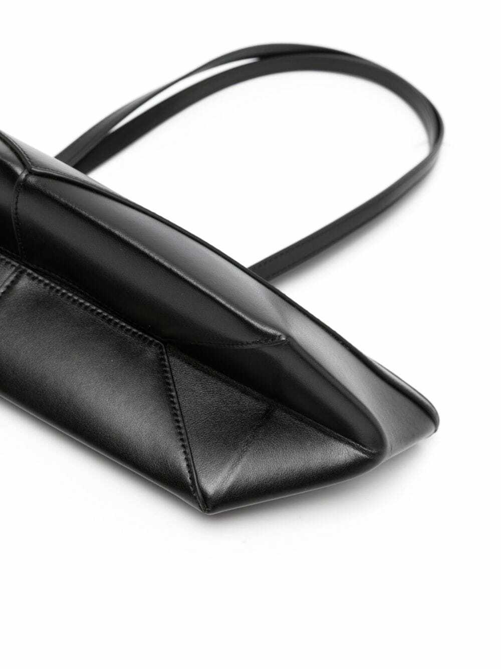 LOEWE Puzzle Fold Cropped Leather Handbag Loewe