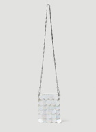 Sparkle Mini Shoulder Bag in White