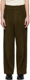 Fear of God Brown Wide-Leg Trousers