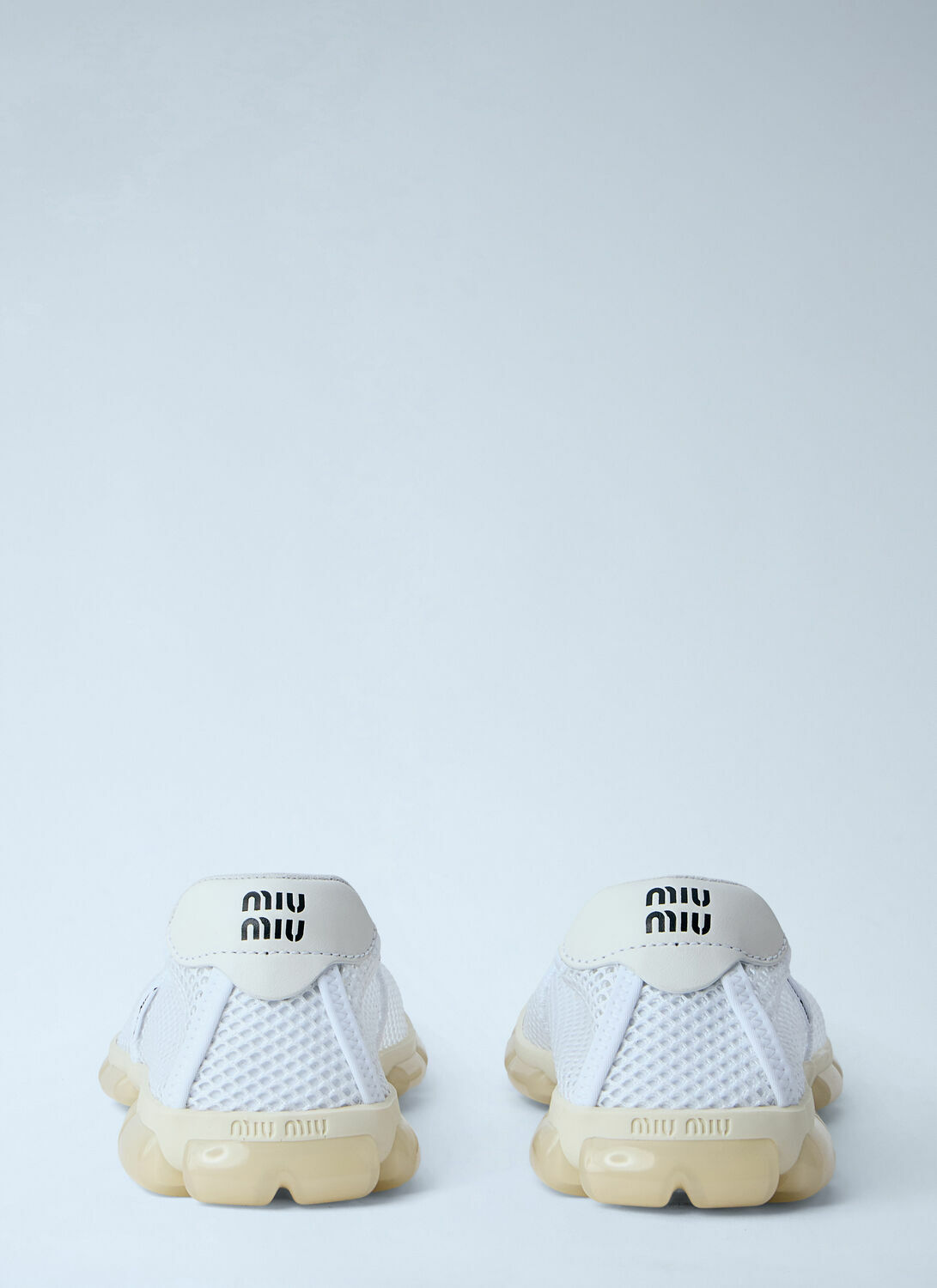Miu Miu Mesh Slip-On Flats