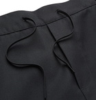 Maison Kitsuné - Drawstring Gabardine Trousers - Black