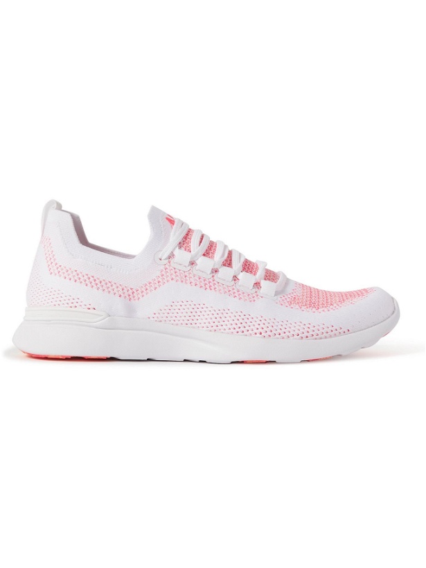 Photo: APL Athletic Propulsion Labs - Breeze TechLoom Running Sneakers - White