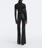 Stouls Gege leather flared pants