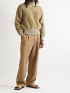 Jacquemus - Neve Knitted Bomber Jacket - Neutrals