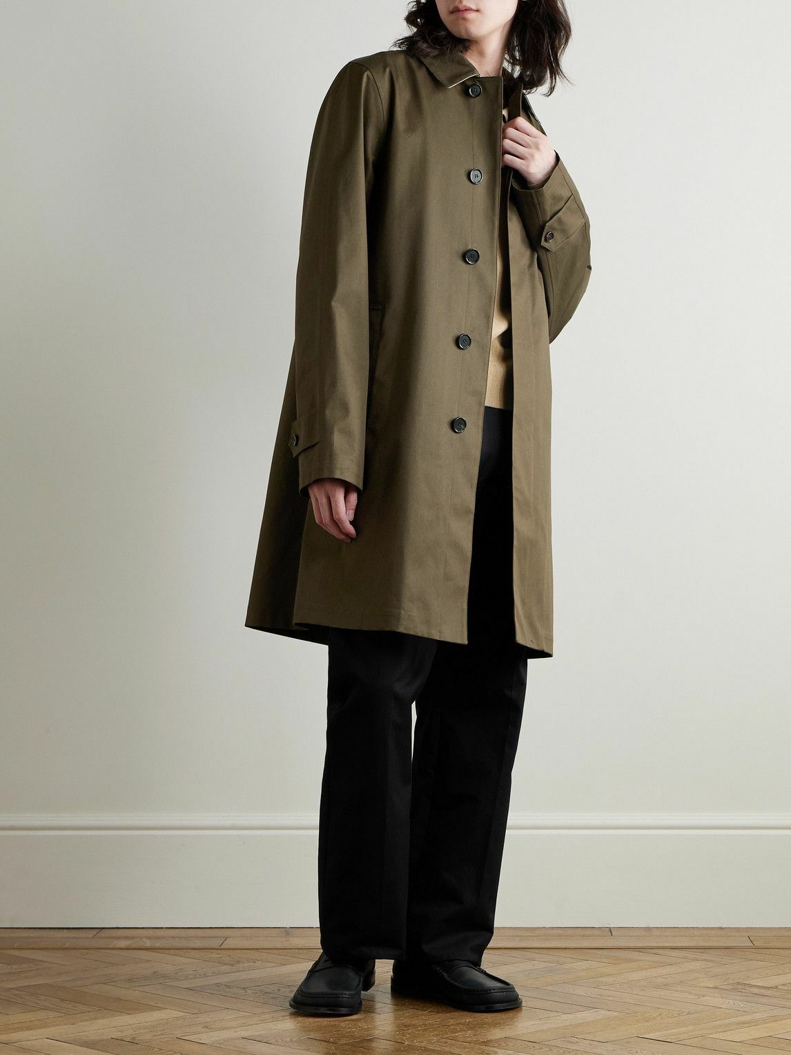 Burberry - York Cotton-Twill Trench Coat - Brown