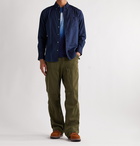 Blue Blue Japan - Button-Down Collar Indigo-Dyed Cotton Oxford Shirt - Blue