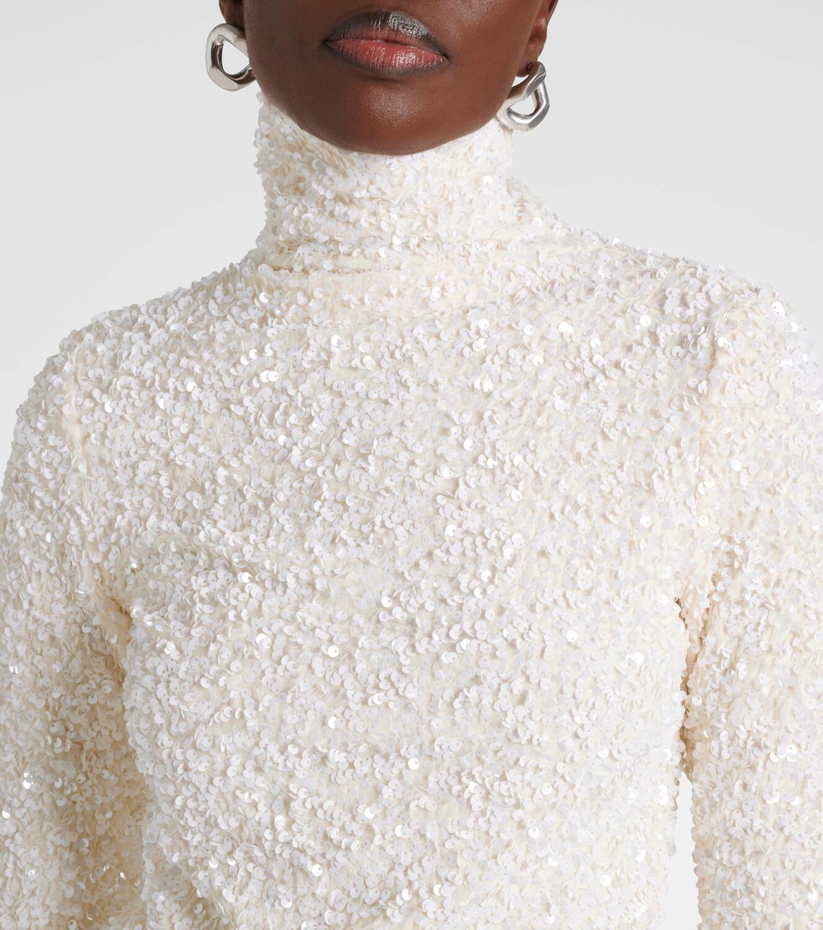 Xu Zhi Sequined top